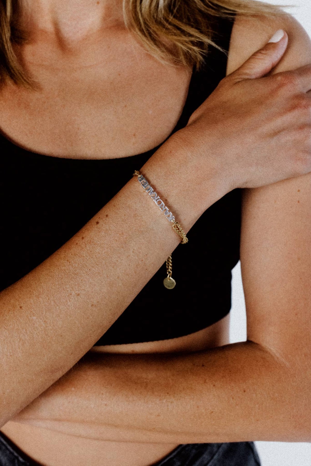 Karo Kauer KK Bracelet Bicolor Gold/Silver