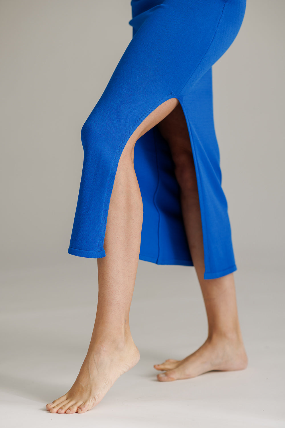 Knit Skirt Sonic Blue