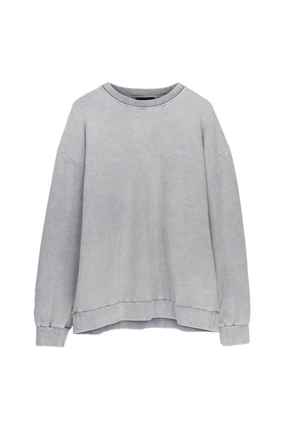 Luke Sweater Velvet Grey Unisex