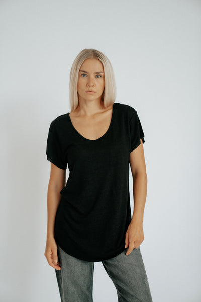 Mali T-Shirt Long Black