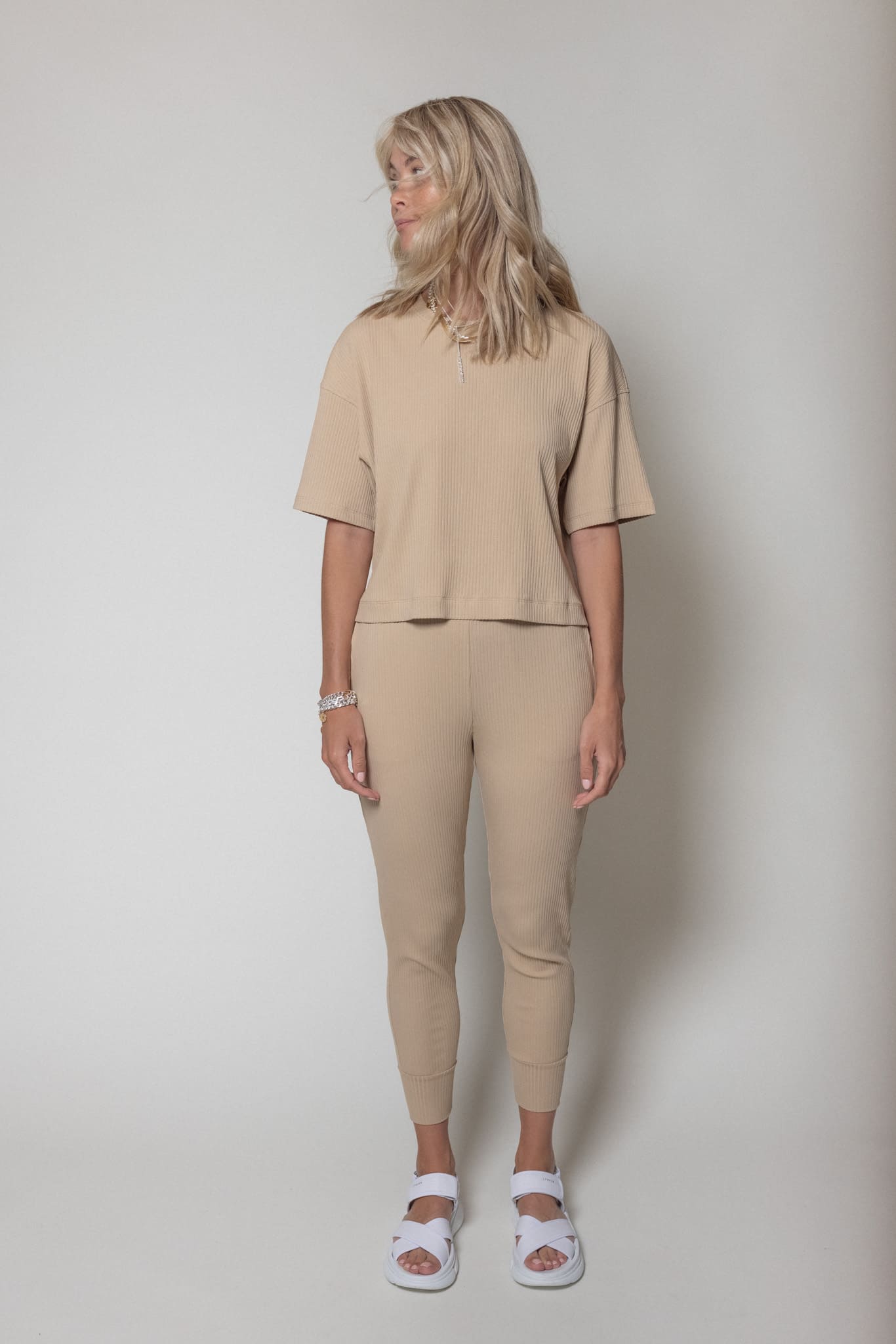 Mara Jogger Pants Sand