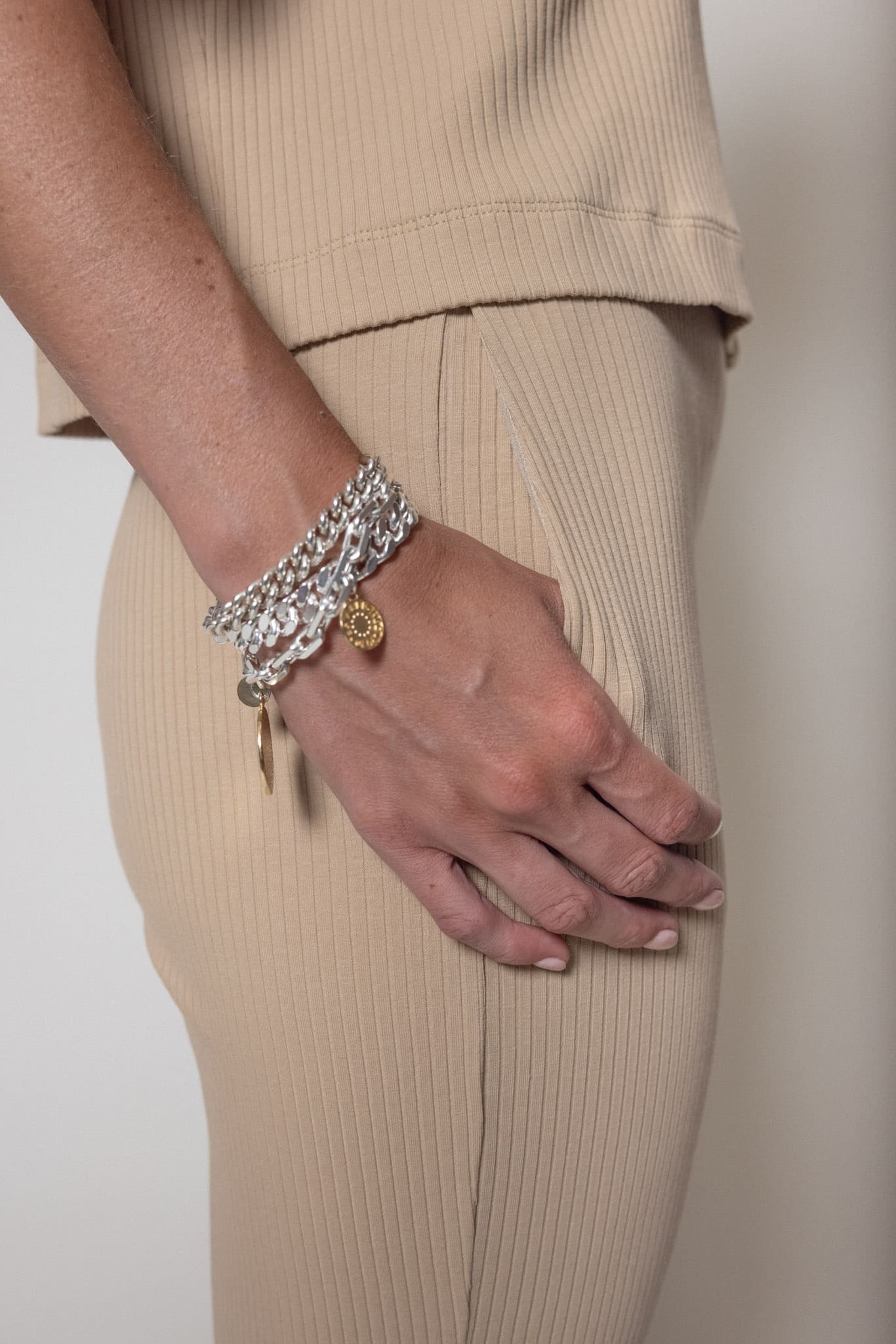 Mara Jogger Pants Sand
