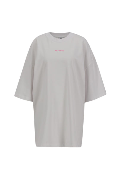 T-Shirt Logo White/Pink